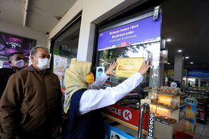 Langgar Waktu Operasional, Pemkot Bandung 4 Mini Market Disegel