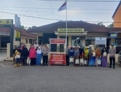 Jumat Berkah, Polsek Bantarujeg Kembali Gelar Giat Gerobak Senyum, Ini Harapannya