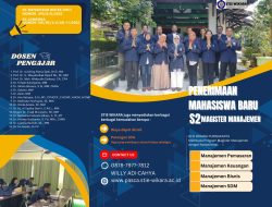 Program S2 Magister Manajemen STIE Wikara Purwakarta Buka Penerimaan Mahasiswa Baru 2024